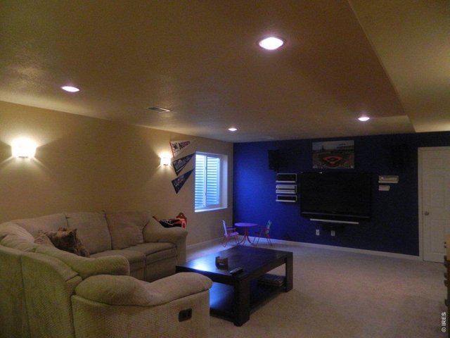Basement Entertainment Area