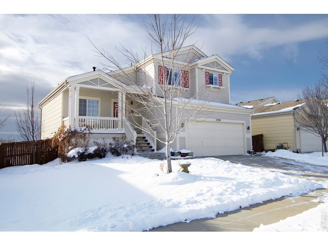Single Family Home Real Estate for Sale located in the neighborhood of Canyon Creek, in the city of Erie, CO