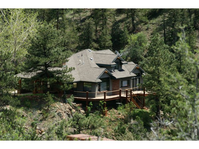 1225 Longmont Dam Rd, in the city of Lyons Real Estate in CO by St Vrain Park,